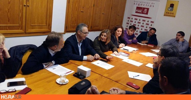 Ejecutiva Local PSOE Lozano Irene Garcia Dic2016