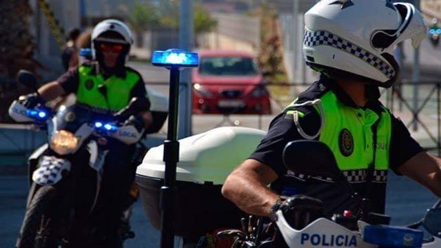 Policia Local Algeciras motos Dic2017