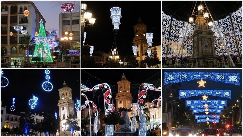 Iluminación de Navidad en Algeciras