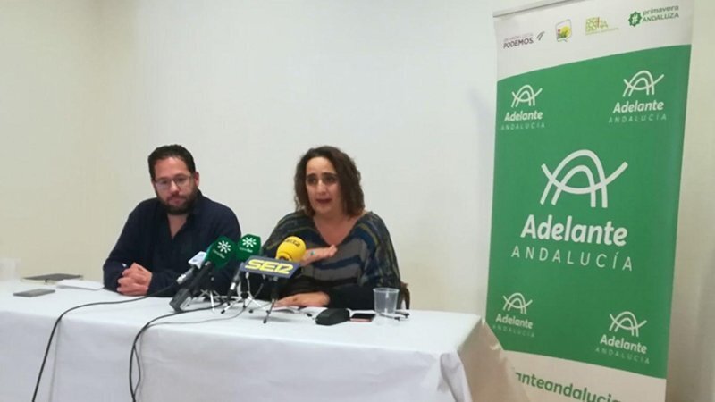 Ángela Aguilera  y José Ignacio García de Adelante Andalucía
