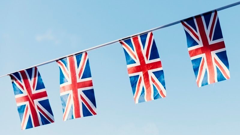 British Flag National Sign Concept