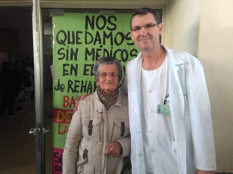 Carmen Guerrero, mujer de 91 años que aún no está vacunada antes del Covid-19