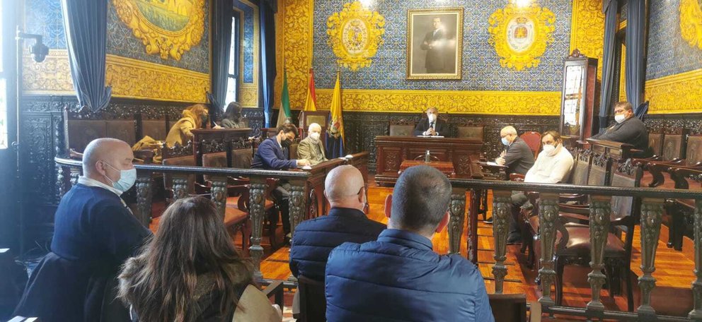 Reunión sobre la oficina de Correos en Algeciras