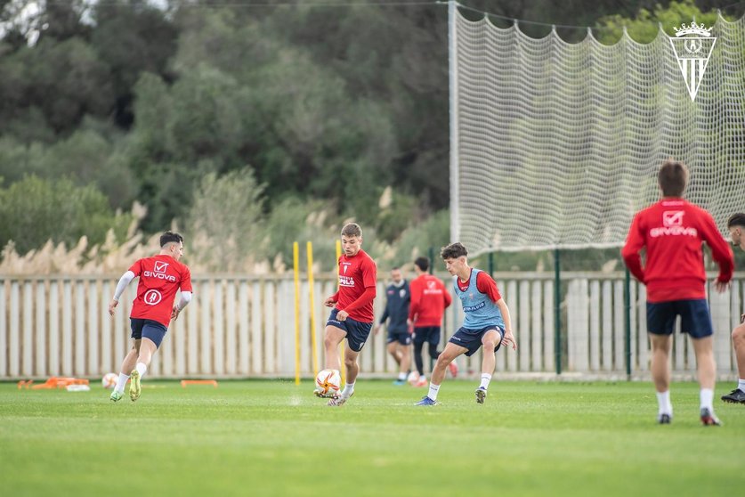 Leiva jugará ante el Baleares antes de marchar con la Sub-18. Foto: ACF