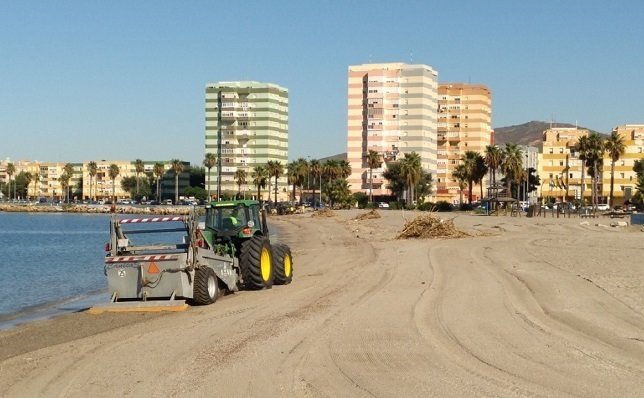 Limpieza de playas en La Línea