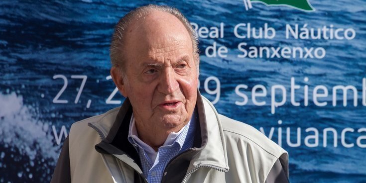 Juan Carlos I, en Sanxenxo
