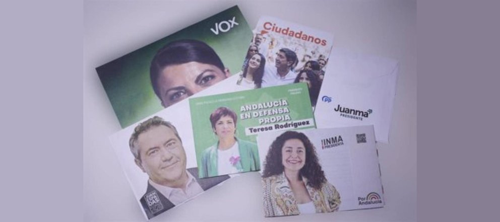 papeletas electorales andalucía