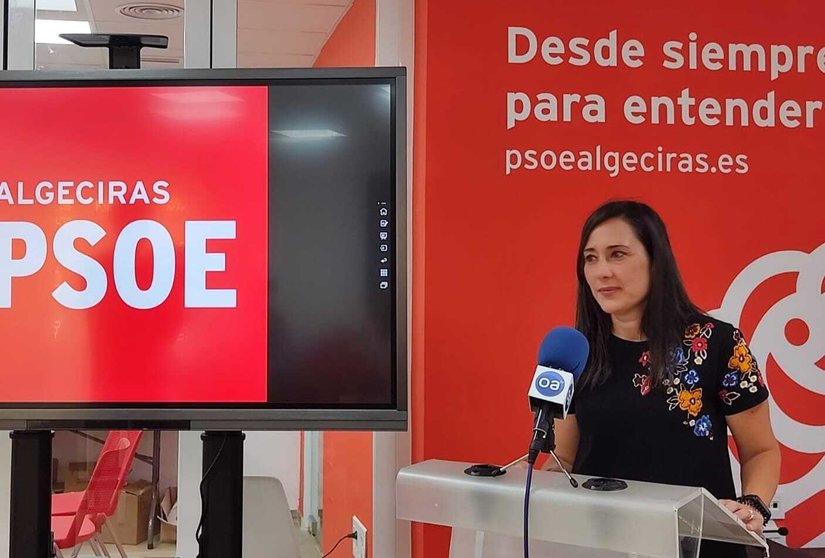 Rueda de prensa de Rocío Arrabal