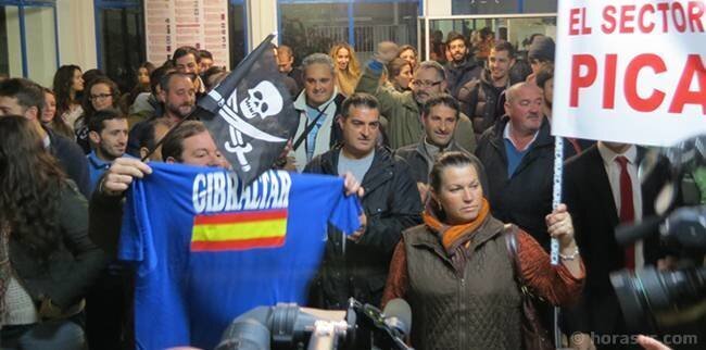 Visita Picardo en la UCA, Algeciras Nov2013