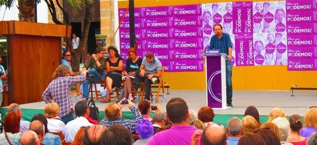 Podemos Mitin2, May2014