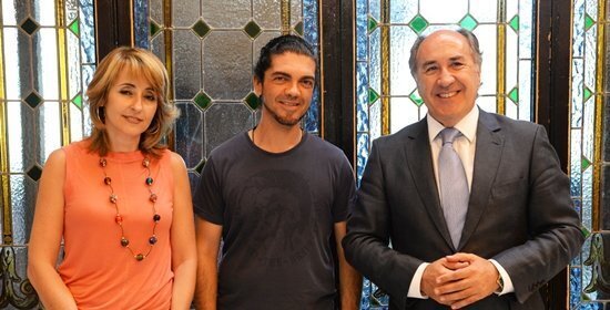 Pilar Pintor, Jose Carlos Gomez y el alcalde