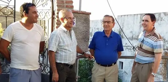 20140912 AAVV LA AMISTAD,CONSTRUCTOR GALINDO Y VECINOS VISITANDO LAS OBRAS COLECTOR LA PI&Ntilde;ERA.