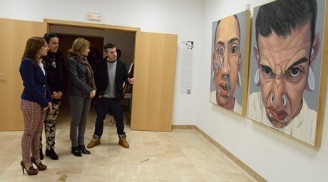 Inauguracion de la exposicion de pintura de Ignacio Serichol
