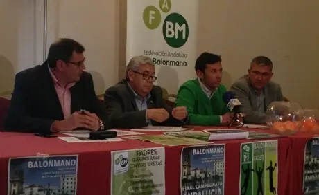 presentaci&oacute;n campeonato andaluz balonmano cadete