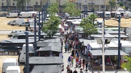 Mercadillo en el Parque Feria, Jul2013