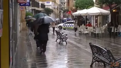 Calle Lluvia Temporal