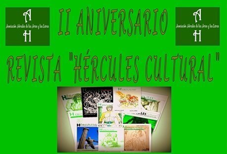 cartel aniversario revista hercules