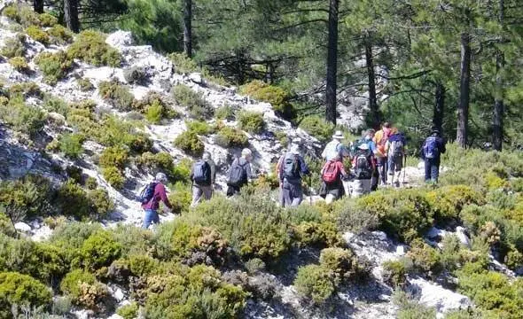 Senderismo por el GR7