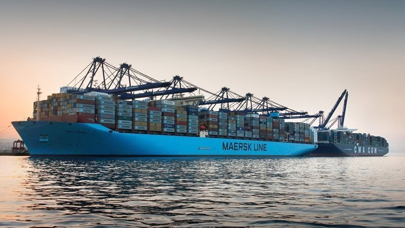Escala Marit Maersk+CMA CGM Marco Polo en el Puerto de Algeciras