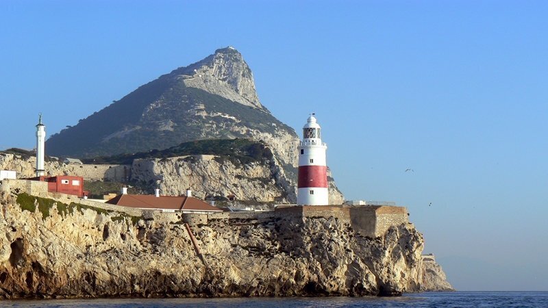 Gibraltar-Europa-Point-LH-from-the-sea