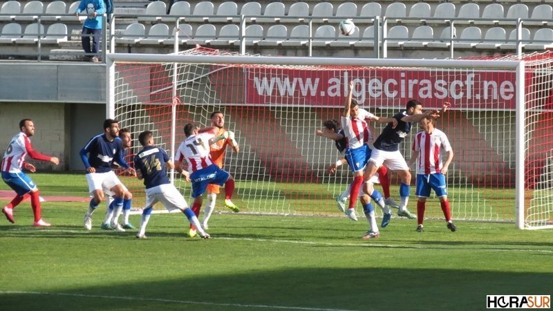El Algeciras ha dispuesto de escasas ocasiones de gol