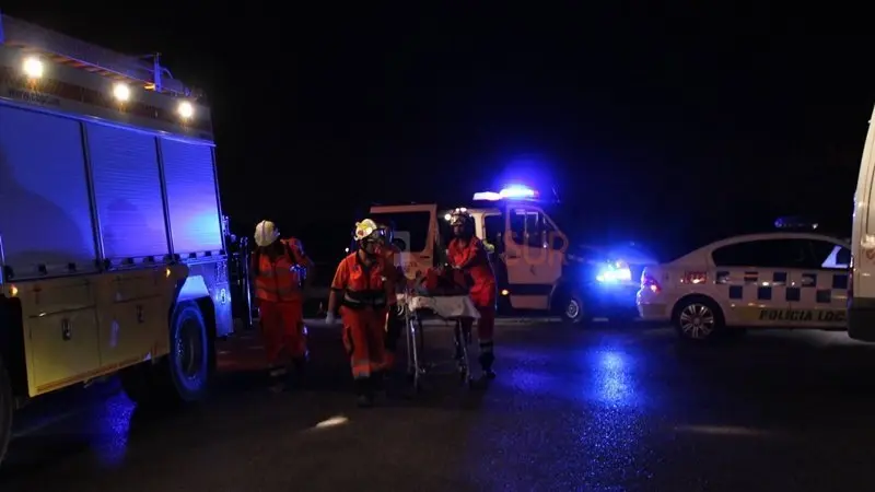 Accidente Los Guijos Algeciras Horasur