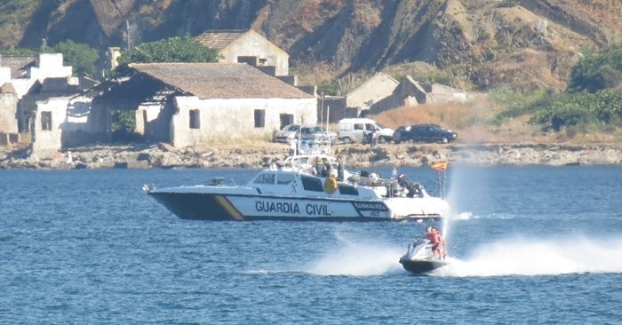 Guardia Civil en Getares1, Jun2013