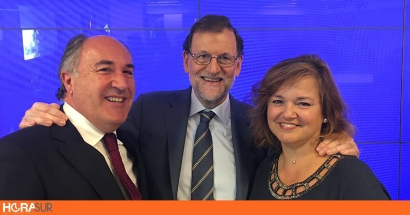 Landaluce y Rajoy en la Junta Directiva Nacional