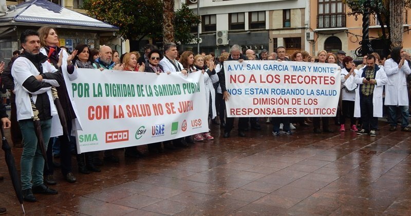Protesta Sanidad Algeciras3 Dic2016