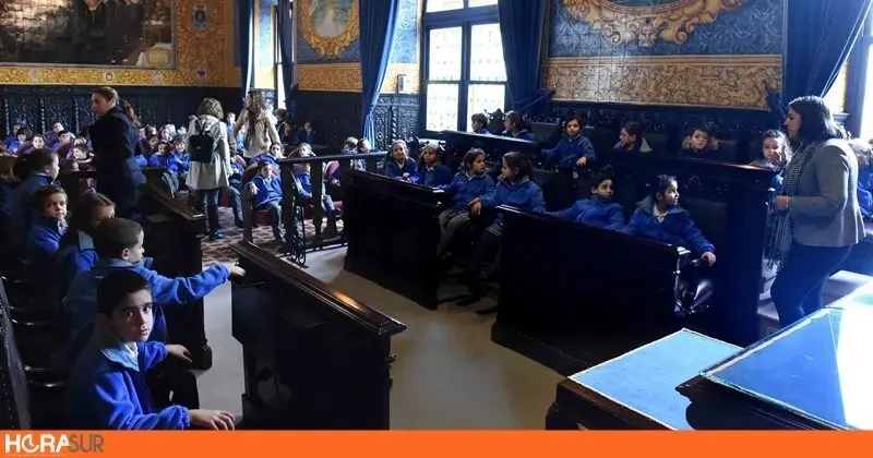 2-VISITA COLEGIOS SALON DE PLENOS