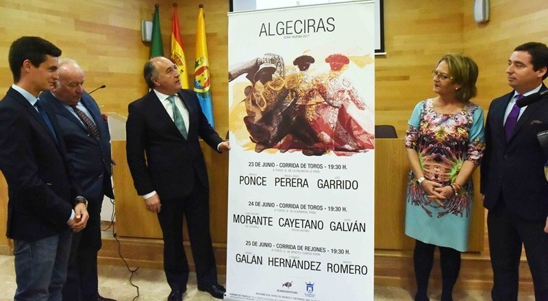 PRESENTACION DE LOS CARTELES DE LA FERIA TAURINA DE ALGECIRAS 2017