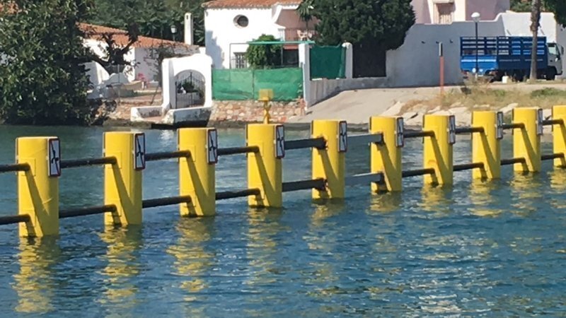 Barrera antinarcos de Guadarranque