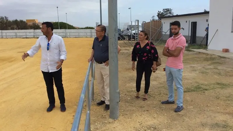 VISITA AA.VV. LA YESERA PISTAS DEPORTIVAS