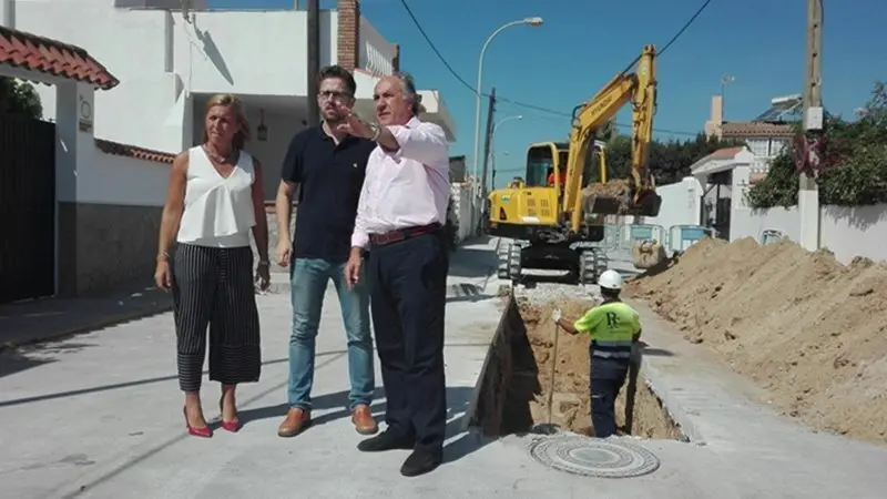 Obras que se ejecutan en el Rinconcillo