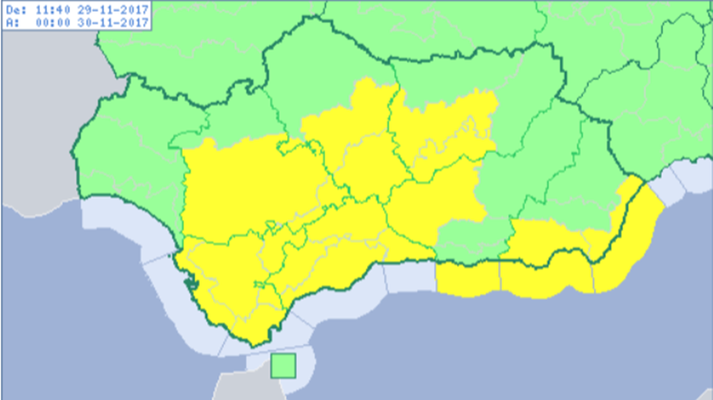 Mapa Lluvias