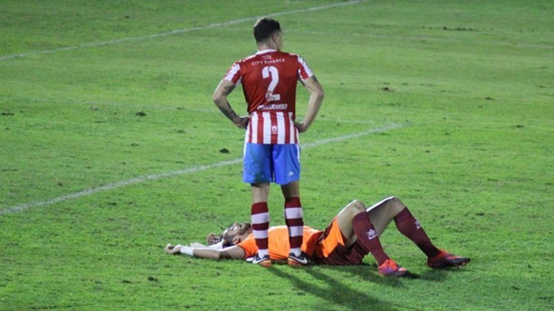 Romero desolado tras la derrota