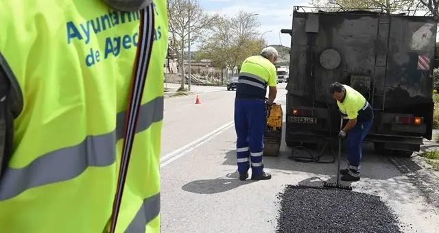 Imagen de los trabajos