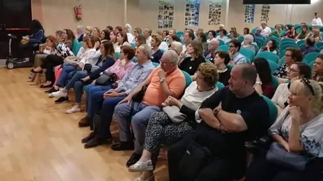 Una imagen del acto celebrado para conmemorar este 40 aniversario