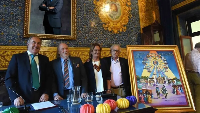 Presentaci&oacute;n del cartel anunciador de la Feria Real 2018