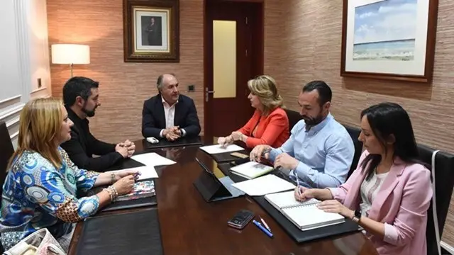 Imagen de la reuni&oacute;n con La Bohemia