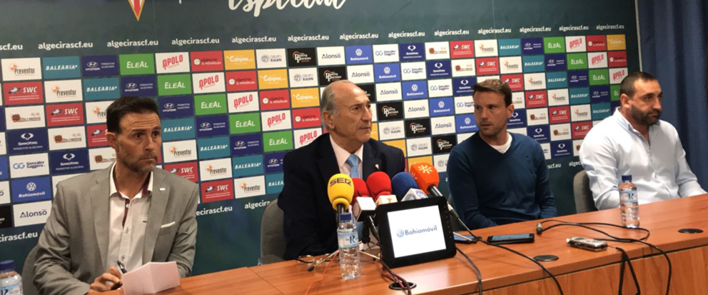 Presentación del nuevo equipo técnico del Algeciras CF