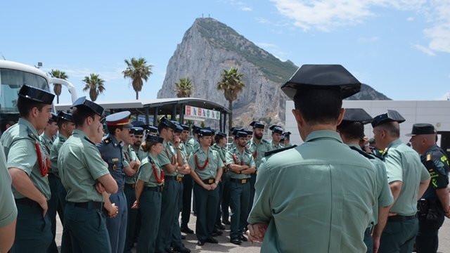Visita a la frontera con Gibraltar