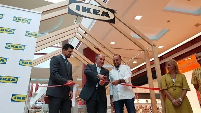 Roberto S&aacute;nchez, Jose Ignacio Landaluce y Daniel Molina, en la apertura del nuevo espacio
