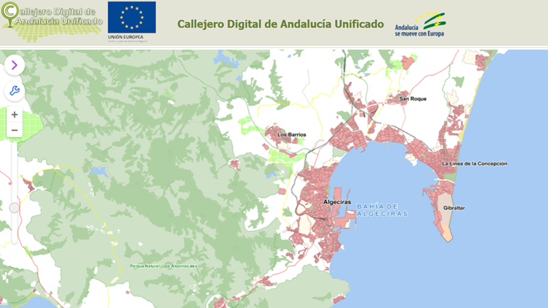 Detalle del Mapa digitalizado