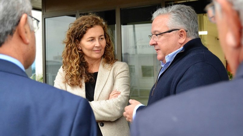 Visita presidenta Puertos APM Terminals Algeciras