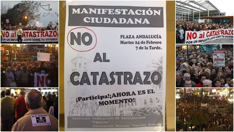 Imágenes de la manifestación de 2009. JM. Quiñones