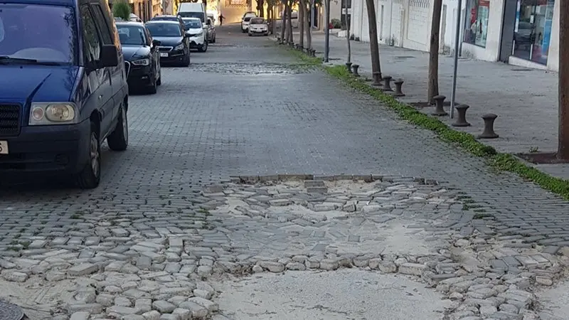 Estado de la calle Austria