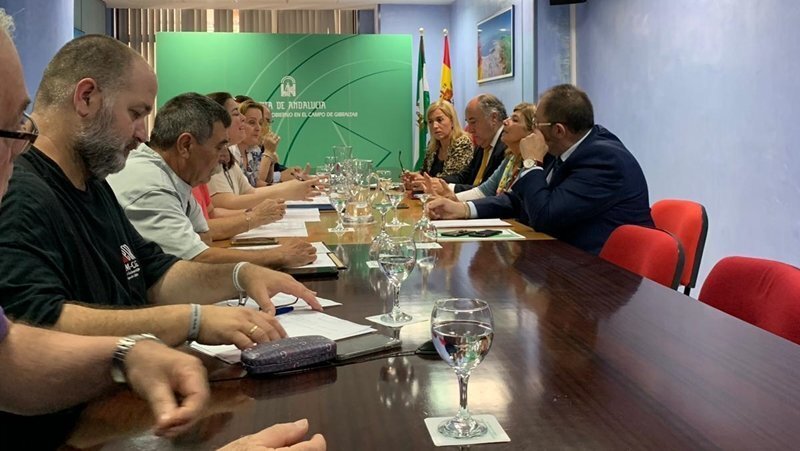 Reunión de la plataforma con alcalde y Junta de Andalucía