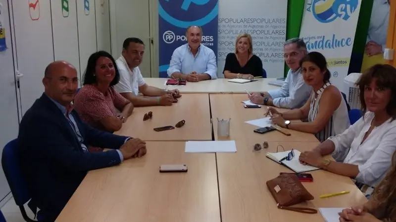 Representantes comarcales del PP