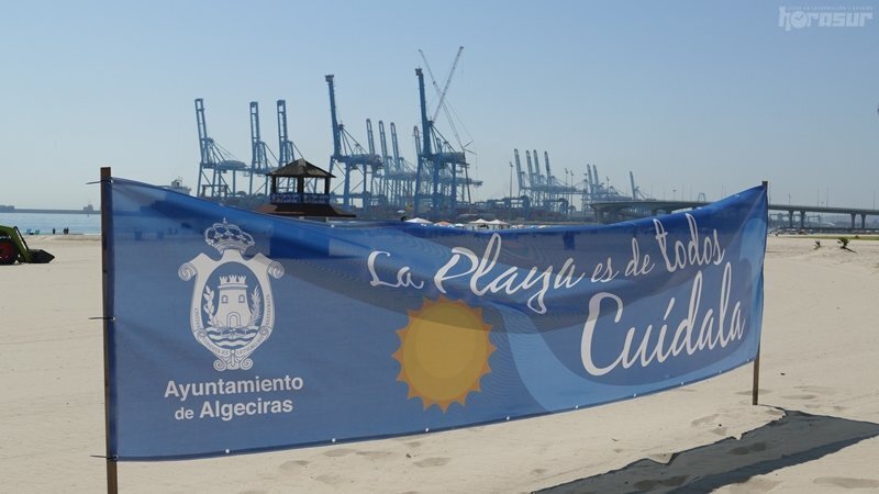 Pancarta Limpieza Playas Ago2019